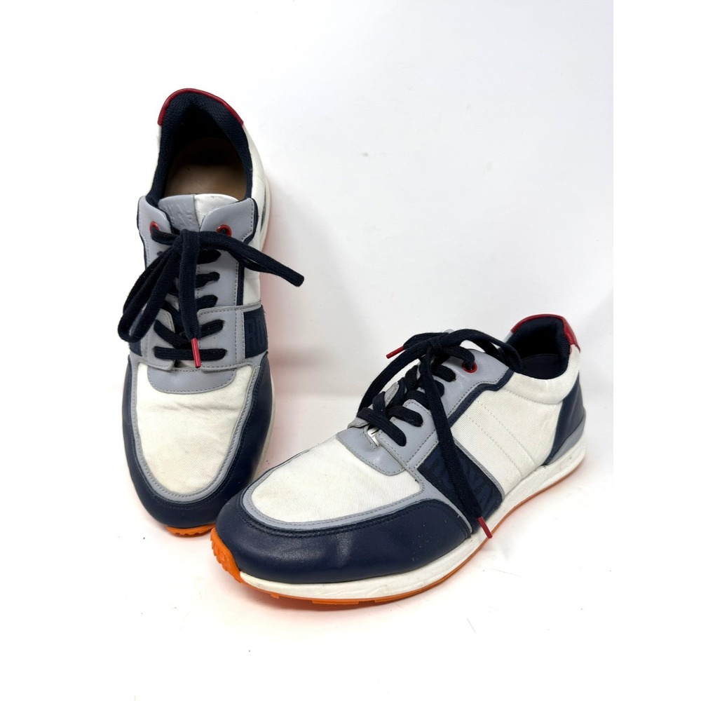 Royal Albartross Strider Lite Mens Spikeless Golf Shoes Sneakers Navy White 9 42